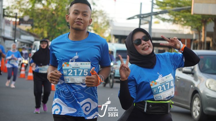 Race photo from Jabar Run 10K 2024