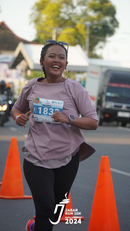 Race photo from Jabar Run 10K 2024
