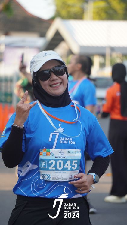 Race photo from Jabar Run 10K 2024
