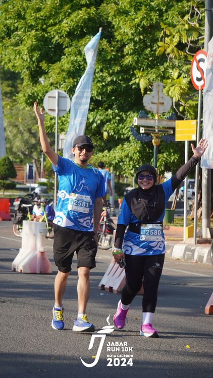 Race photo from Jabar Run 10K 2024