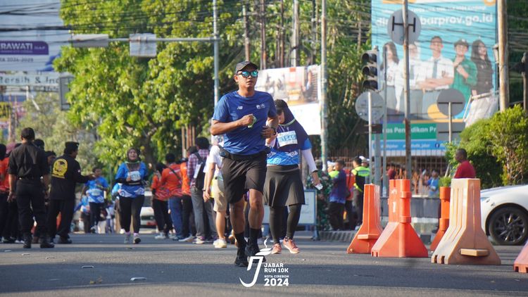 Race photo from Jabar Run 10K 2024