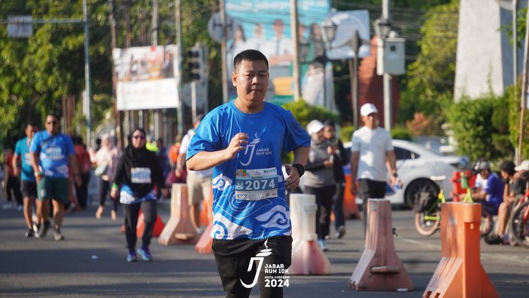 Race photo from Jabar Run 10K 2024