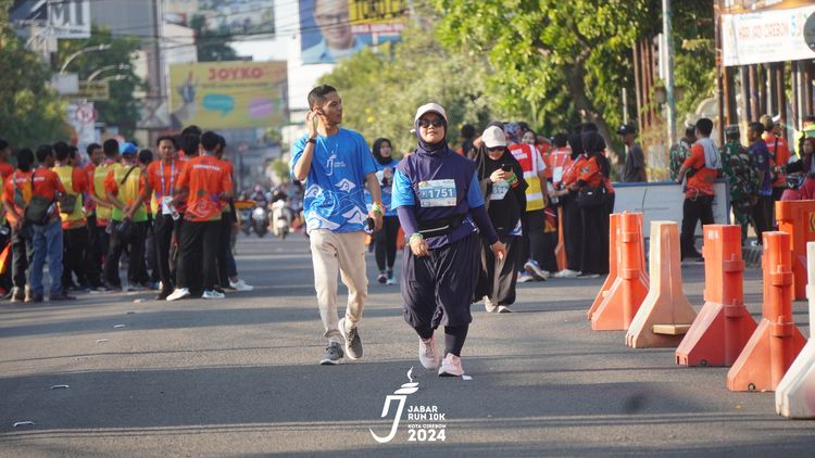 Race photo from Jabar Run 10K 2024
