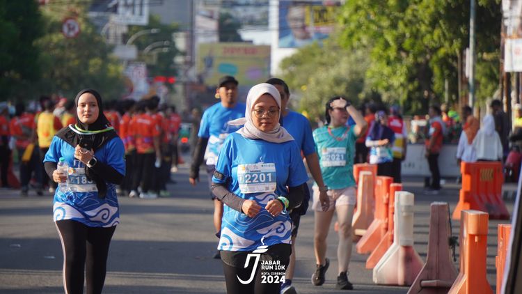Race photo from Jabar Run 10K 2024