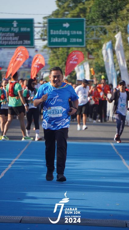 Race photo from Jabar Run 10K 2024