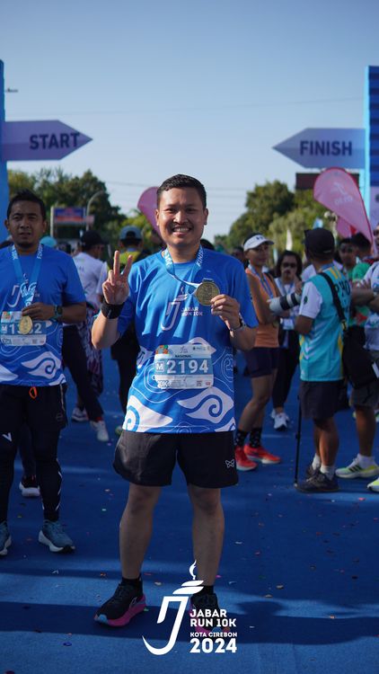 Race photo from Jabar Run 10K 2024