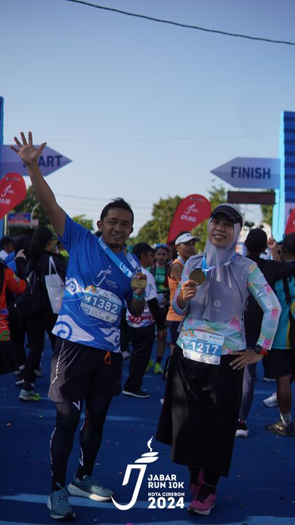 Race photo from Jabar Run 10K 2024