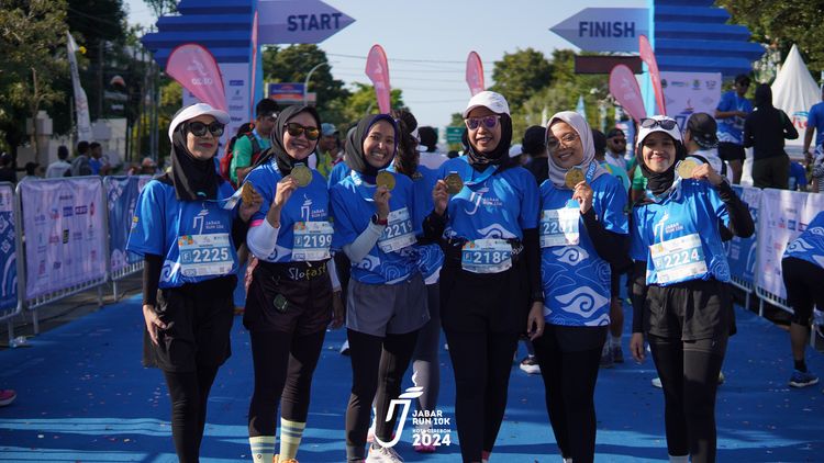Race photo from Jabar Run 10K 2024