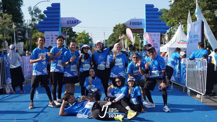 Race photo from Jabar Run 10K 2024