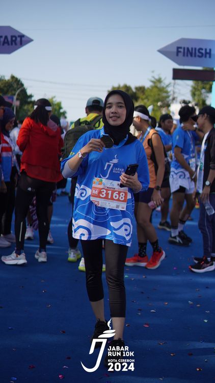 Race photo from Jabar Run 10K 2024