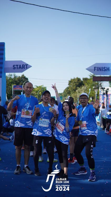 Race photo from Jabar Run 10K 2024