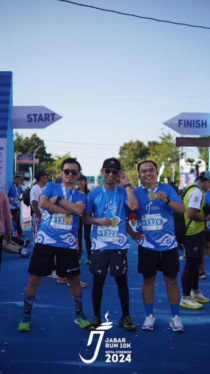 Race photo from Jabar Run 10K 2024