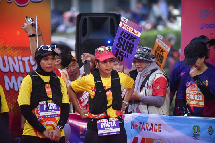 Race photo from NOTARACE 2025