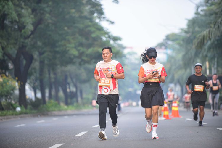 Race photo from NOTARACE 2025