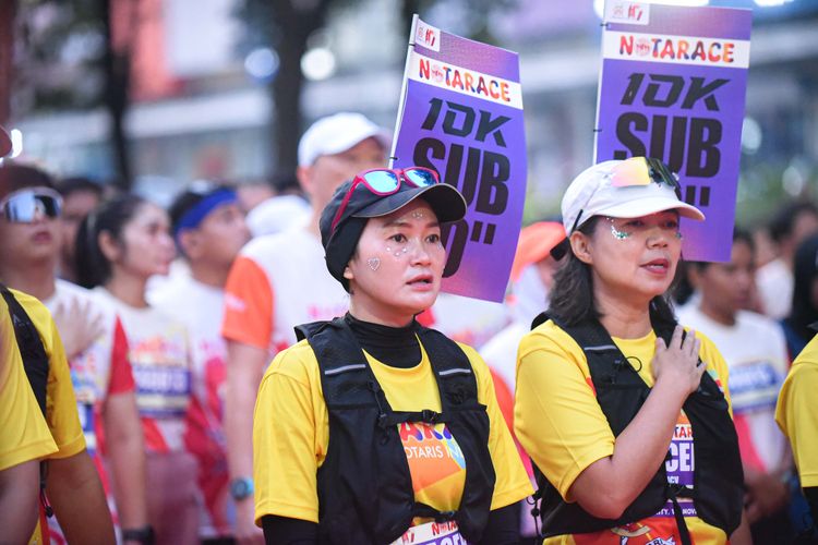Race photo from NOTARACE 2025