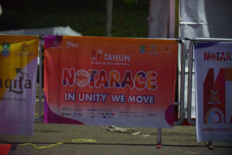 Race photo from NOTARACE 2025