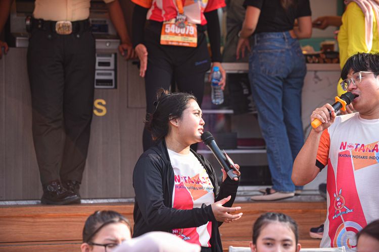 Race photo from NOTARACE 2025