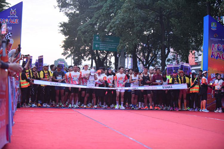 Race photo from NOTARACE 2025