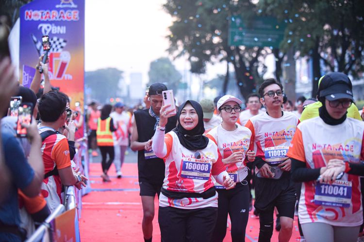 Race photo from NOTARACE 2025