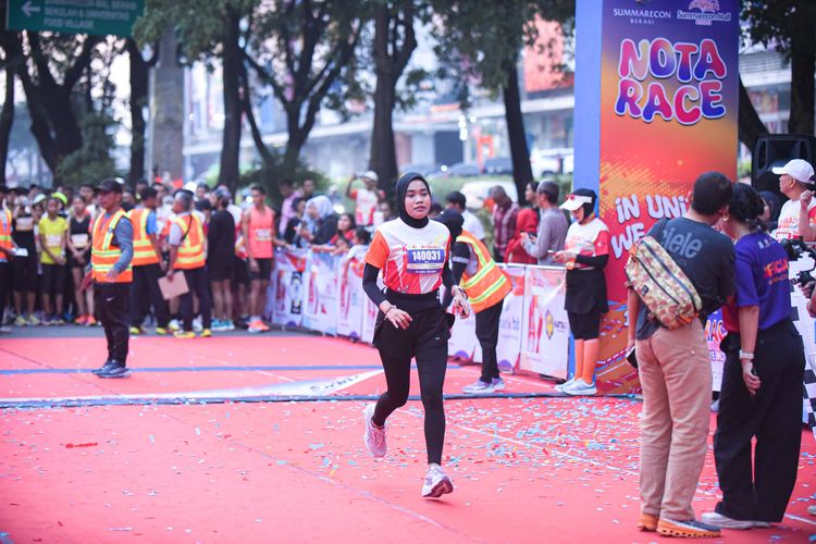 Race photo from NOTARACE 2025