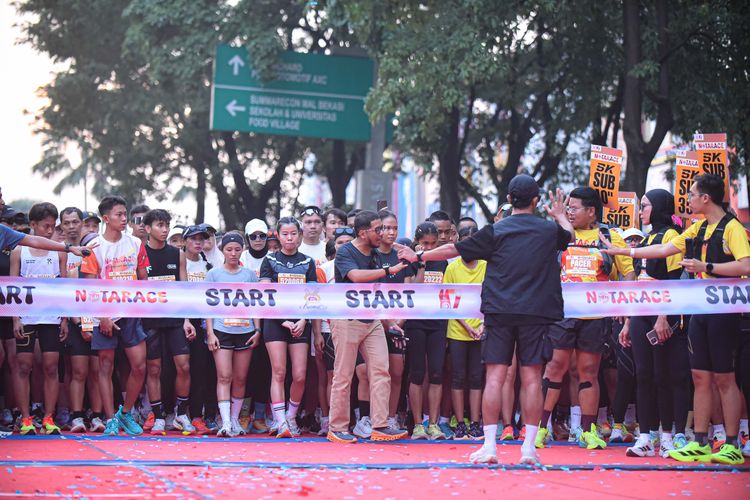 Race photo from NOTARACE 2025