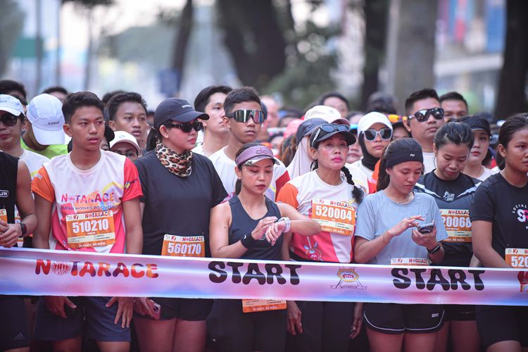 Race photo from NOTARACE 2025