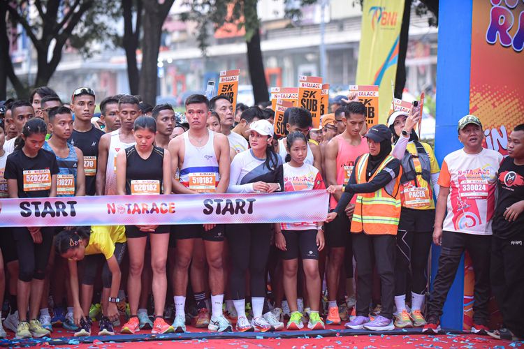 Race photo from NOTARACE 2025