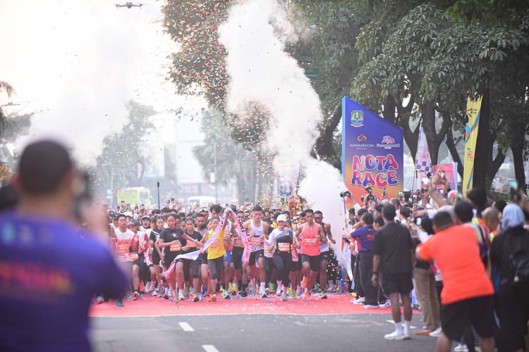 Race photo from NOTARACE 2025