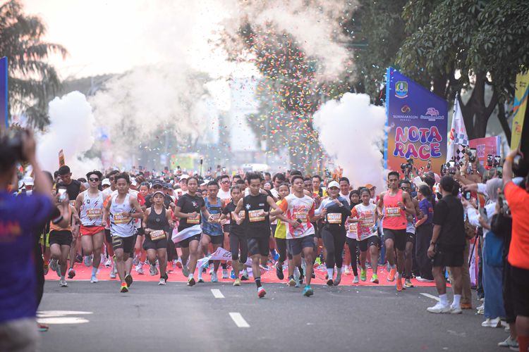 Race photo from NOTARACE 2025