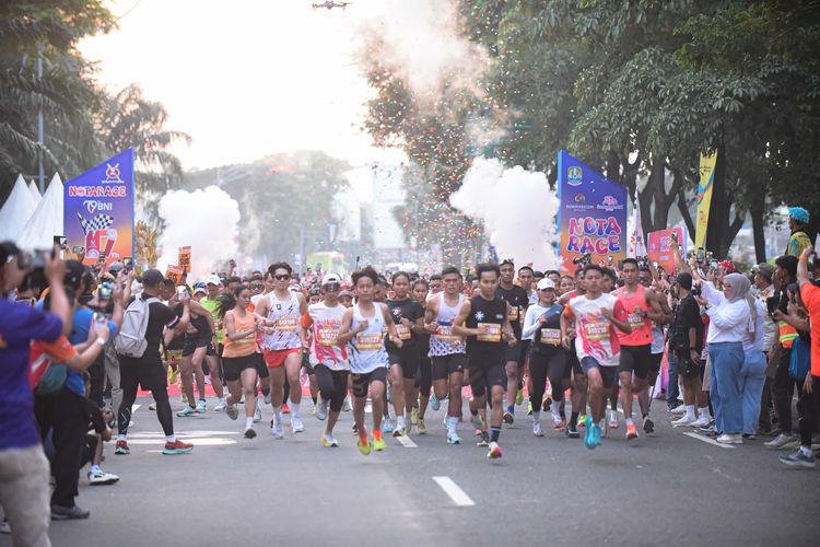 Race photo from NOTARACE 2025