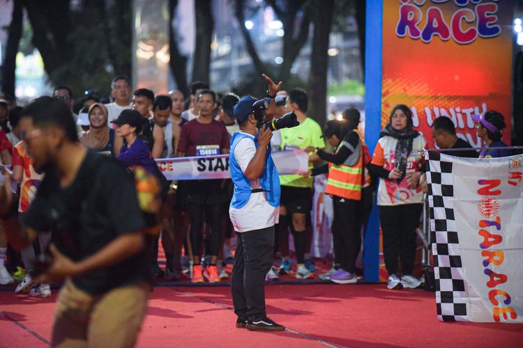 Race photo from NOTARACE 2025