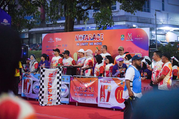 Race photo from NOTARACE 2025