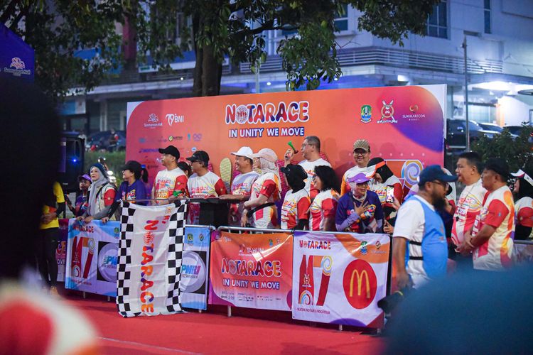 Race photo from NOTARACE 2025
