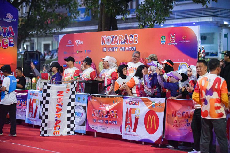 Race photo from NOTARACE 2025