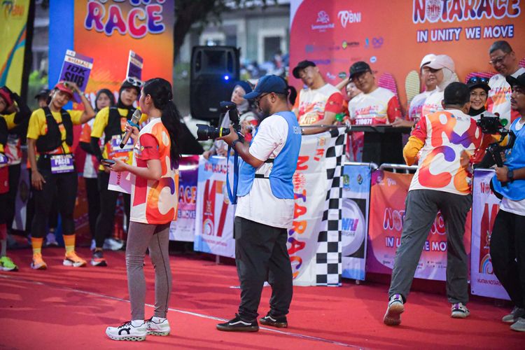 Race photo from NOTARACE 2025