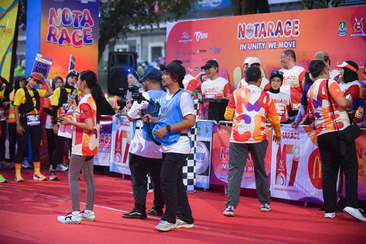 Race photo from NOTARACE 2025