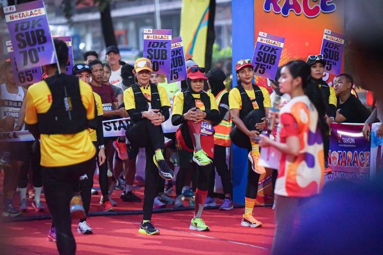 Race photo from NOTARACE 2025