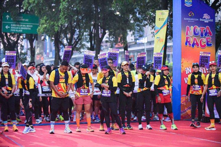 Race photo from NOTARACE 2025