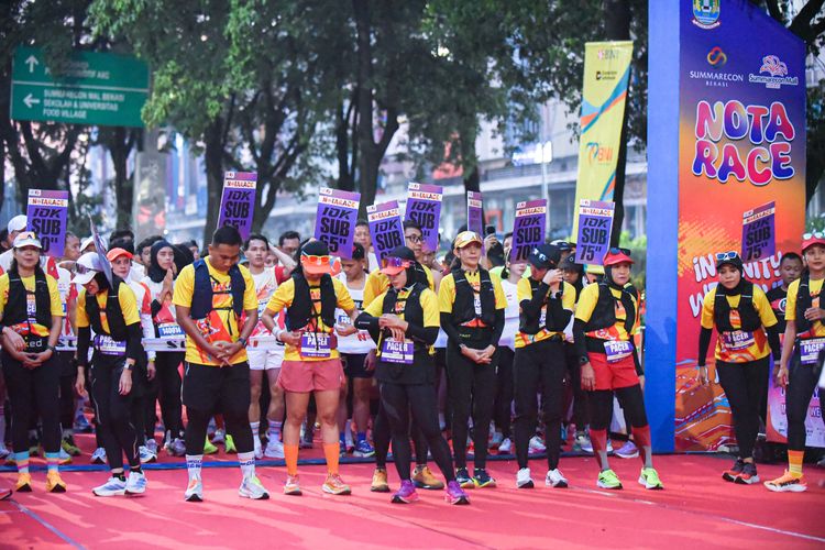 Race photo from NOTARACE 2025