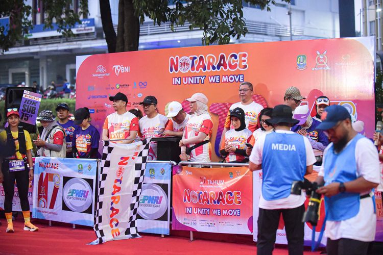Race photo from NOTARACE 2025