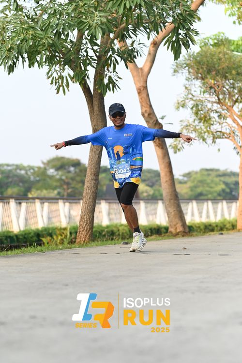 Race photo from ISOPLUS RUN 2025 - JAKARTA