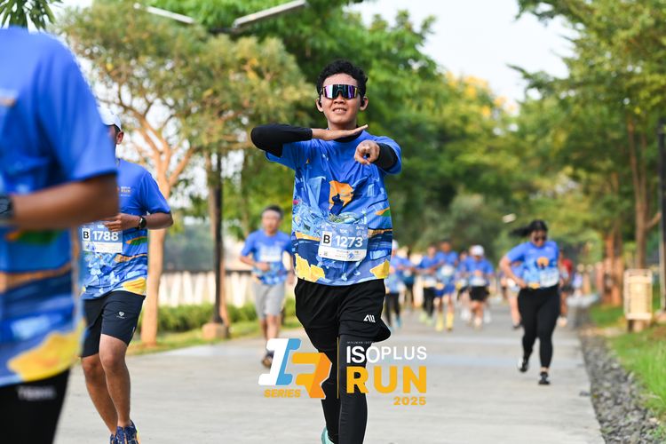 Race photo from ISOPLUS RUN 2025 - JAKARTA