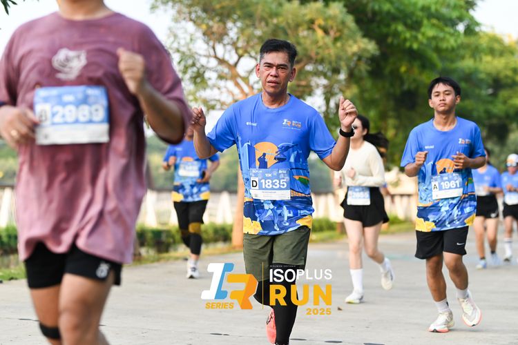 Race photo from ISOPLUS RUN 2025 - JAKARTA