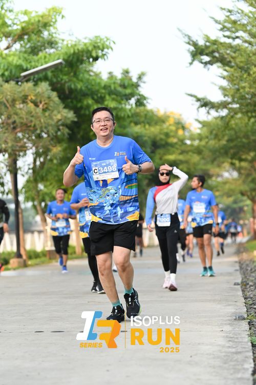 Race photo from ISOPLUS RUN 2025 - JAKARTA