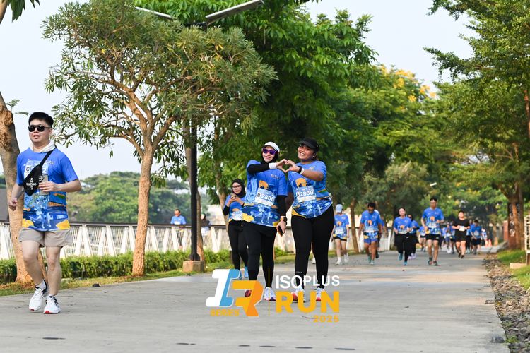 Race photo from ISOPLUS RUN 2025 - JAKARTA