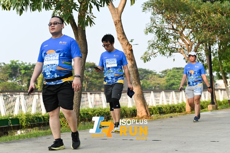 Race photo from ISOPLUS RUN 2025 - JAKARTA