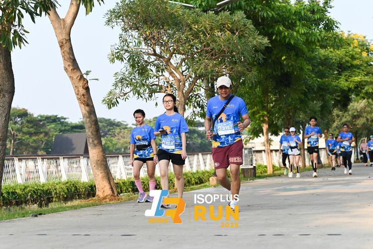 Race photo from ISOPLUS RUN 2025 - JAKARTA