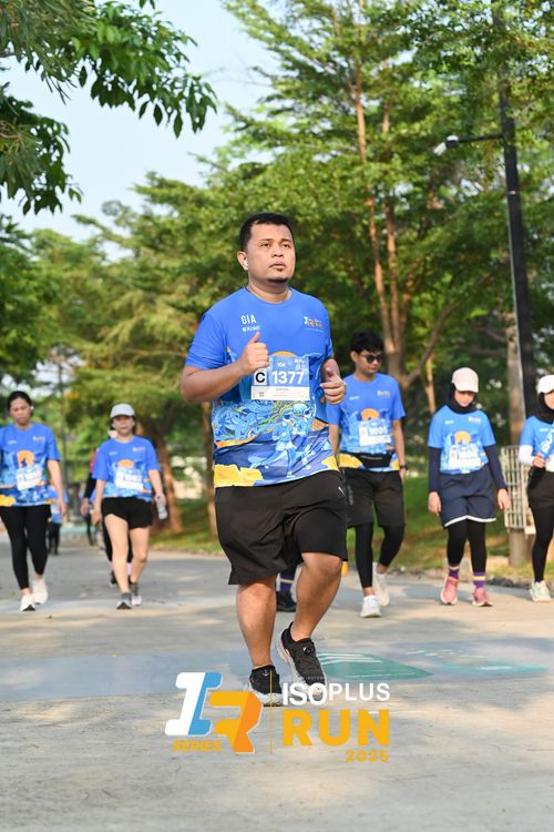 Race photo from ISOPLUS RUN 2025 - JAKARTA