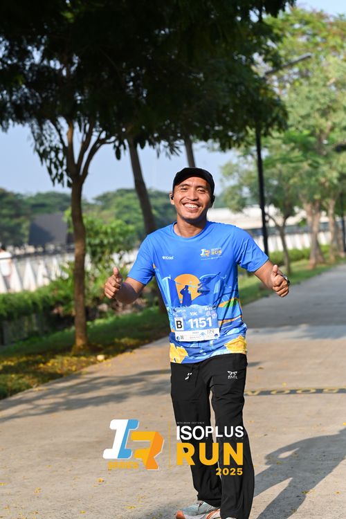 Race photo from ISOPLUS RUN 2025 - JAKARTA
