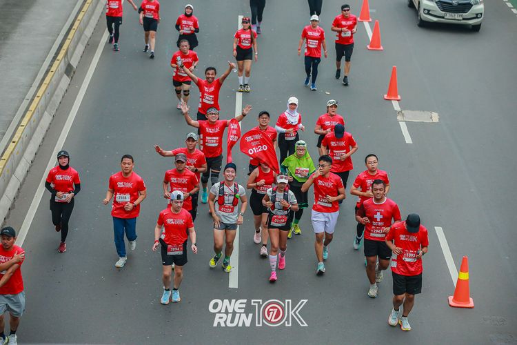 Race photo from ONE RUN 10K 2025